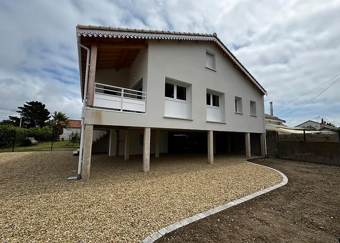 Maison Pilotis 6 Pers 50m 別荘 *